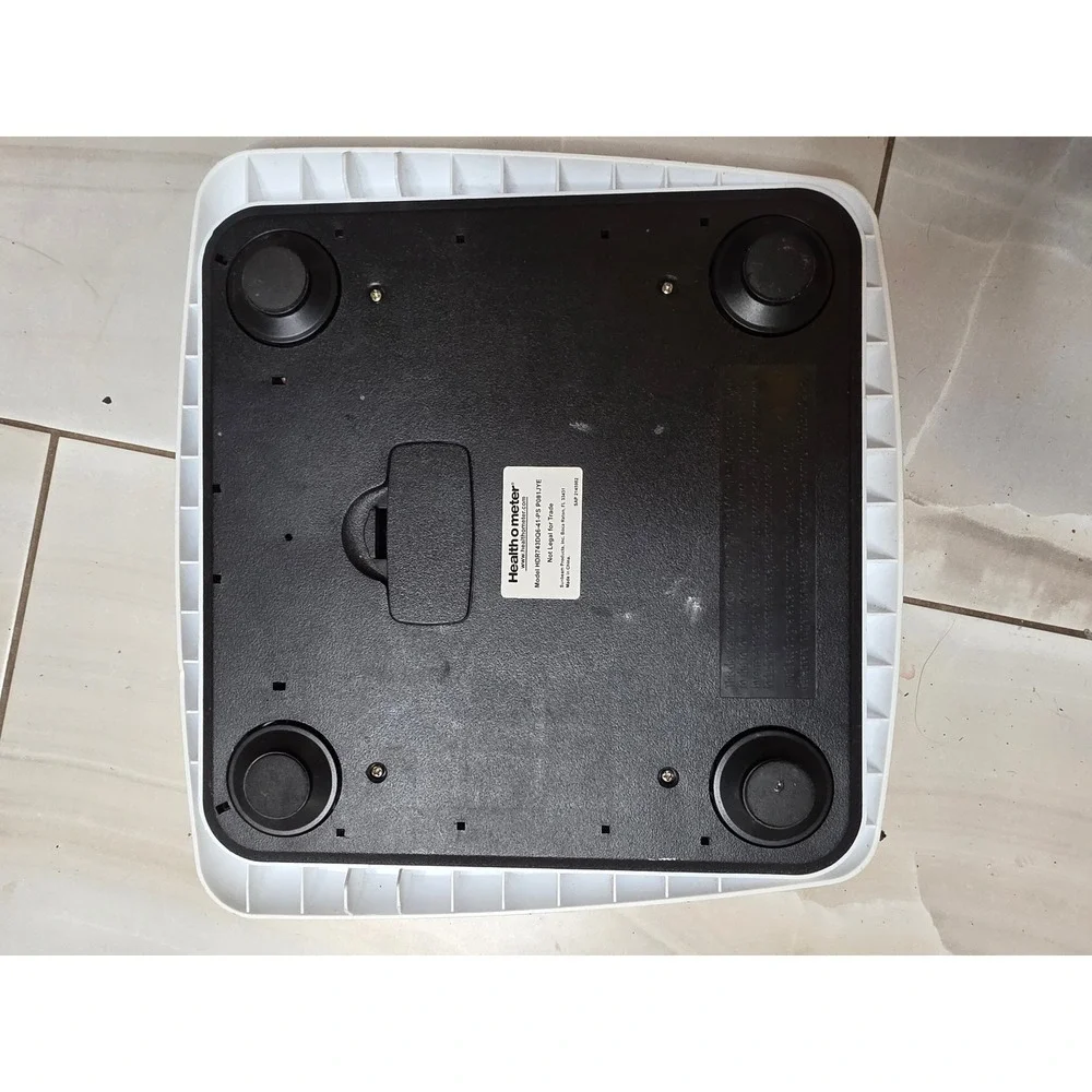 Health o meter Digital Bathroom Scale White Black Model HDR743DQ6-41-PS F3